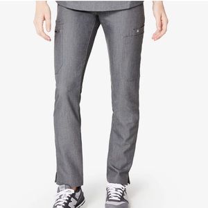 LIKE NEW FIGS Yola Skinny Scrub Pants in Graphite